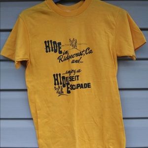 Vintage 70s Ridgemont California T-shirt